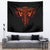 Flame Skull Tapestry SKull Face Inside Me - Wonder Print Shop
