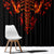 Flame Skull Window Curtain SKull Face Inside Me - Wonder Print Shop