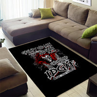 Skull Area Rug Before Your Judge Me Pls Understand - Wonder Print Shop