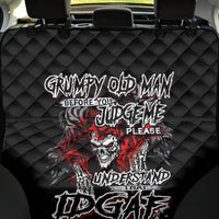 Skull Back Car Seat Cover Before Your Judge Me Pls Understand - Wonder Print Shop