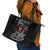 Skull Leather Tote Bag Before Your Judge Me Pls Understand - Wonder Print Shop