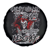 Skull Spare Tire Cover Before Your Judge Me Pls Understand - Wonder Print Shop