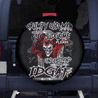Skull Spare Tire Cover Before Your Judge Me Pls Understand - Wonder Print Shop