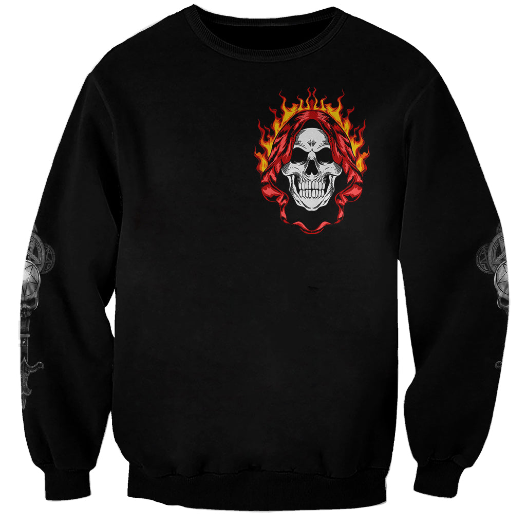 Skull Sweatshirt Before Your Judge Me Pls Understand - Wonder Print Shop