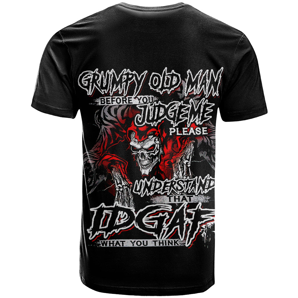 Skull T Shirt Before Your Judge Me Pls Understand - Wonder Print Shop