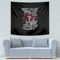 Skull Tapestry Before Your Judge Me Pls Understand - Wonder Print Shop