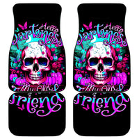 Skull Car Mats Hello Darkness My Old Friend Pinky - Wonder Print Shop