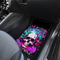 Skull Car Mats Hello Darkness My Old Friend Pinky - Wonder Print Shop