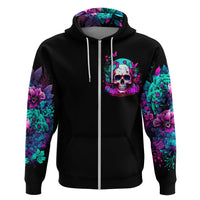 Skull Hoodie Hello Darkness My Old Friend Pinky - Wonder Print Shop