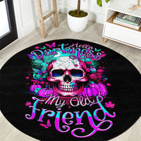 skull-round-carpet-hello-darkness-my-old-friend-pinky