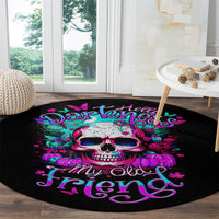 skull-round-carpet-hello-darkness-my-old-friend-pinky