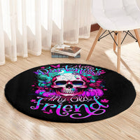 skull-round-carpet-hello-darkness-my-old-friend-pinky