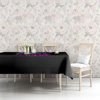 Skull Tablecloth Hello Darkness My Old Friend Pinky - Wonder Print Shop