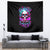 Skull Tapestry Hello Darkness My Old Friend Pinky - Wonder Print Shop