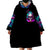 Skull Wearable Blanket Hoodie Hello Darkness My Old Friend Pinky - Wonder Print Shop