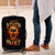 Flame Skull Luggage Cover I Can Fix Stupid But That Hurt - Wonder Print Shop