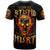 Flame Skull T Shirt I Can Fix Stupid But That Hurt - Wonder Print Shop