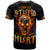 Flame Skull T Shirt I Can Fix Stupid But That Hurt - Wonder Print Shop