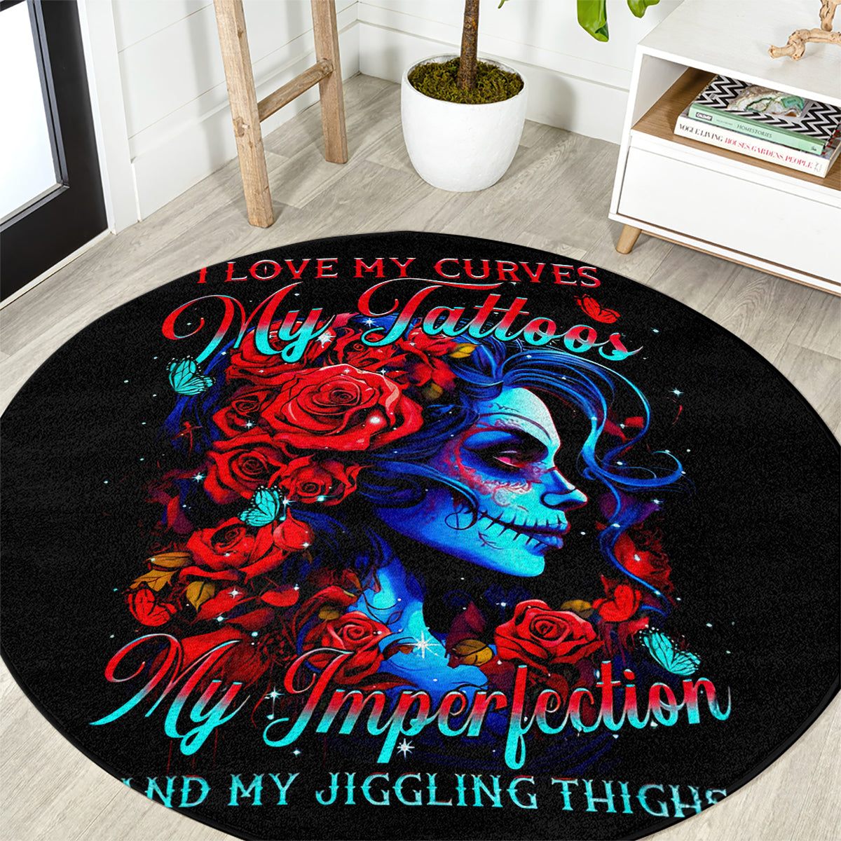 skull-rose-round-carpet-i-love-my-curve-my-tattoo-my-imperfection