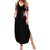 Skull Rose Summer Maxi Dress I Love My Curve My Tattoo My Imperfection - Wonder Print Shop