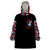 Skull Rose Wearable Blanket Hoodie I Love My Curve My Tattoo My Imperfection - Wonder Print Shop