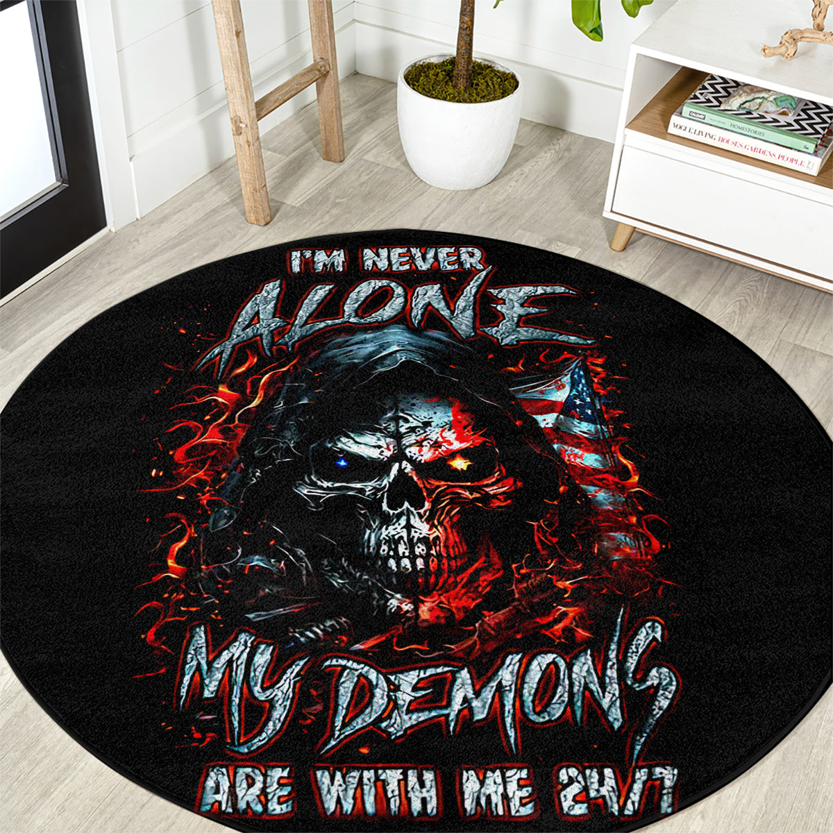 blood-skull-round-carpet-i-never-alone-my-demon-with-me-247