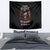 Blood Skull Tapestry I Never Alone My Demon With Me 24/7 - Wonder Print Shop