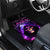 Purple Skull Car Mats I Talk I Smile But Be Carefull When I SIlent - Wonder Print Shop