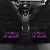 Purple Skull Car Mats I Talk I Smile But Be Carefull When I SIlent - Wonder Print Shop