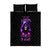 Purple Skull Quilt Bed Set I Talk I Smile But Be Carefull When I SIlent - Wonder Print Shop