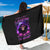 Purple Skull Sarong I Talk I Smile But Be Carefull When I SIlent - Wonder Print Shop