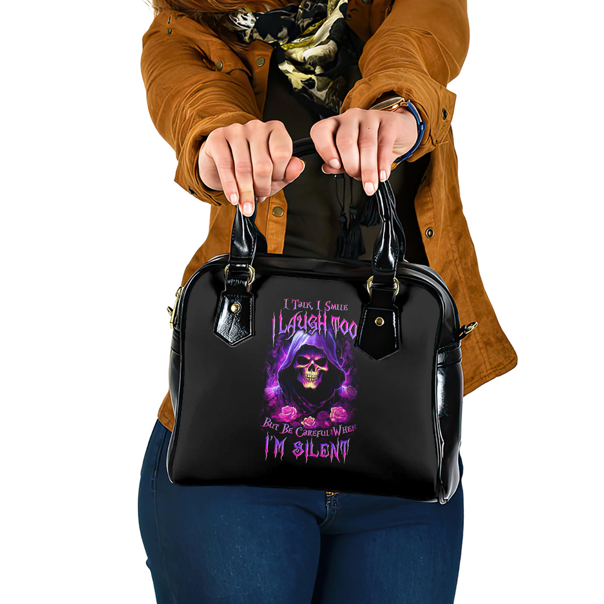 purple-skull-shoulder-handbag-i-talk-i-smile-but-be-carefull-when-i-silent