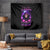 Purple Skull Tapestry I Talk I Smile But Be Carefull When I SIlent - Wonder Print Shop