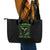 Thunder Skull Leather Tote Bag If Karma Don't Hit You Trust Me I Will - Wonder Print Shop