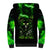 Thunder Skull Sherpa Hoodie If Karma Don't Hit You Trust Me I Will - Wonder Print Shop