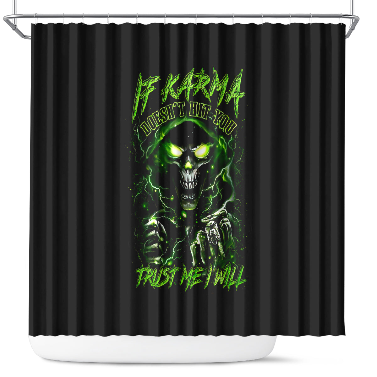 thunder-skull-shower-curtain-if-karma-dont-hit-you-trust-me-i-will
