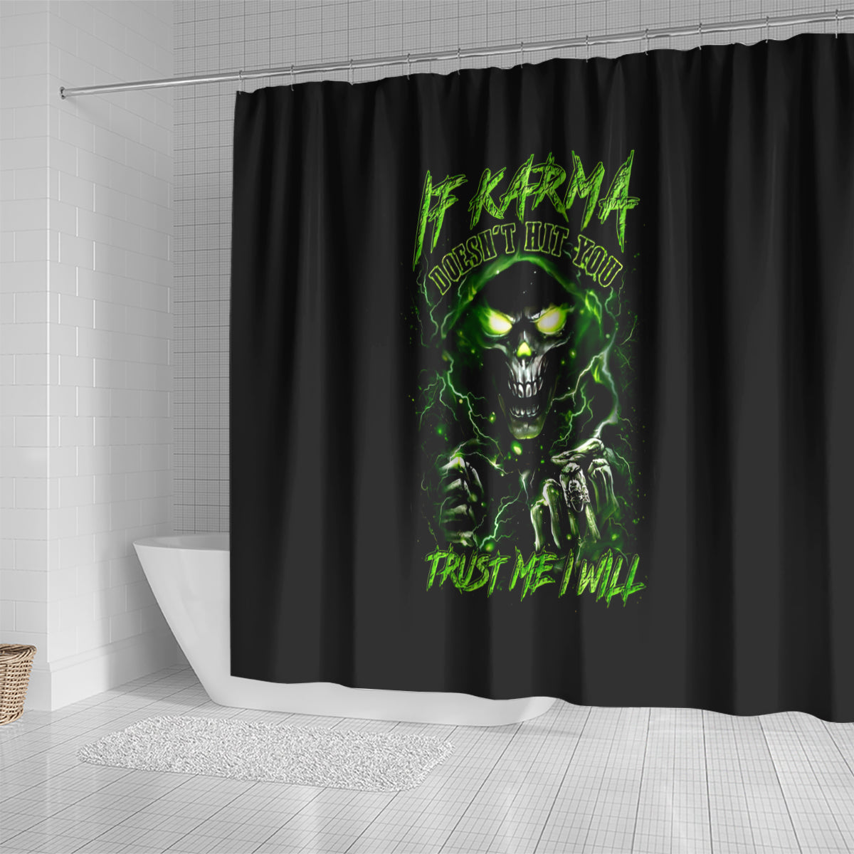 thunder-skull-shower-curtain-if-karma-dont-hit-you-trust-me-i-will