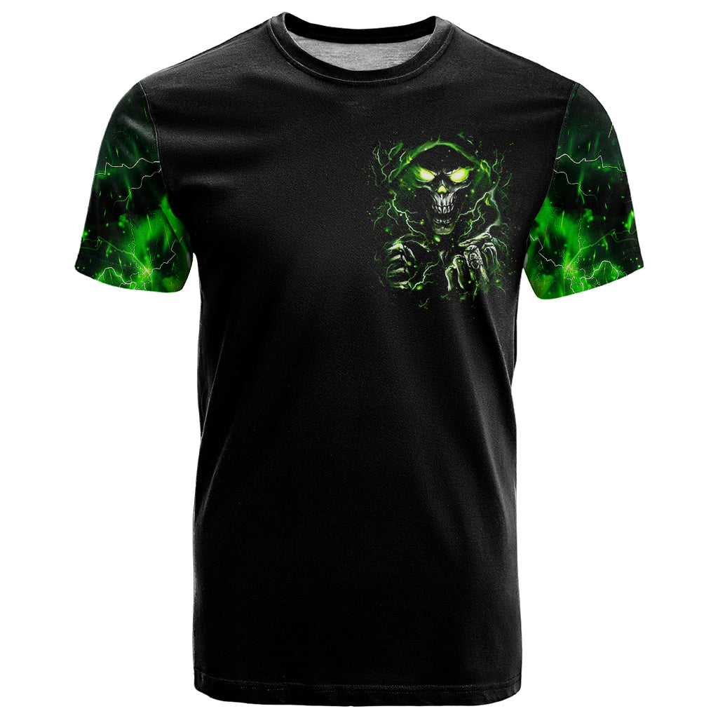 Thunder Skull T Shirt If Karma Don't Hit You Trust Me I Will - Wonder Print Shop