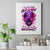 Lighting Skull Canvas Wall Art i'm A Grumpy Old Lady Don't Ask Stupid - Wonder Print Shop