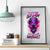 Lighting Skull Canvas Wall Art i'm A Grumpy Old Lady Don't Ask Stupid - Wonder Print Shop