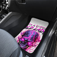 Lighting Skull Car Mats i'm A Grumpy Old Lady Don't Ask Stupid - Wonder Print Shop