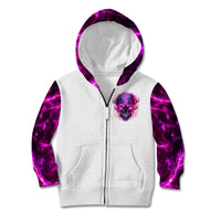 Lighting Skull Kid Hoodie i'm A Grumpy Old Lady Don't Ask Stupid - Wonder Print Shop