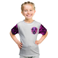 Lighting Skull Kid T Shirt i'm A Grumpy Old Lady Don't Ask Stupid - Wonder Print Shop