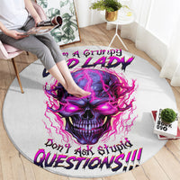lighting-skull-round-carpet-im-a-grumpy-old-lady-dont-ask-stupid