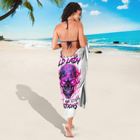 Lighting Skull Sarong i'm A Grumpy Old Lady Don't Ask Stupid - Wonder Print Shop