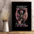 Angel Skull Canvas Wall Art She Whispered Back Iam The Storm - Wonder Print Shop