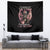 Angel Skull Tapestry She Whispered Back Iam The Storm - Wonder Print Shop