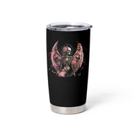 Angel Skull Tumbler Cup She Whispered Back Iam The Storm - Wonder Print Shop