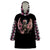Angel Skull Wearable Blanket Hoodie She Whispered Back Iam The Storm - Wonder Print Shop