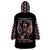 Angel Skull Wearable Blanket Hoodie She Whispered Back Iam The Storm - Wonder Print Shop